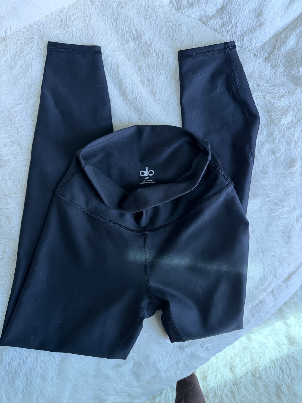 ALO Yoga Black High-Rise Active Leggings